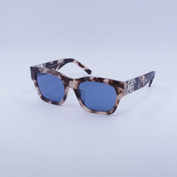 🕶️ New Givenchy GV40072F 55V Sunglasses - Coloured Havana Frame, Blue Lenses - Picture 1 of 9